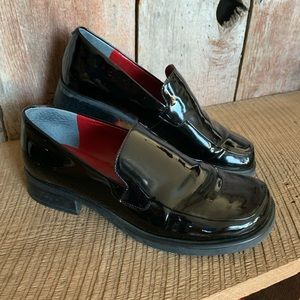 Franco Sarto Flex Patent Leather Loafers Sz 6.5